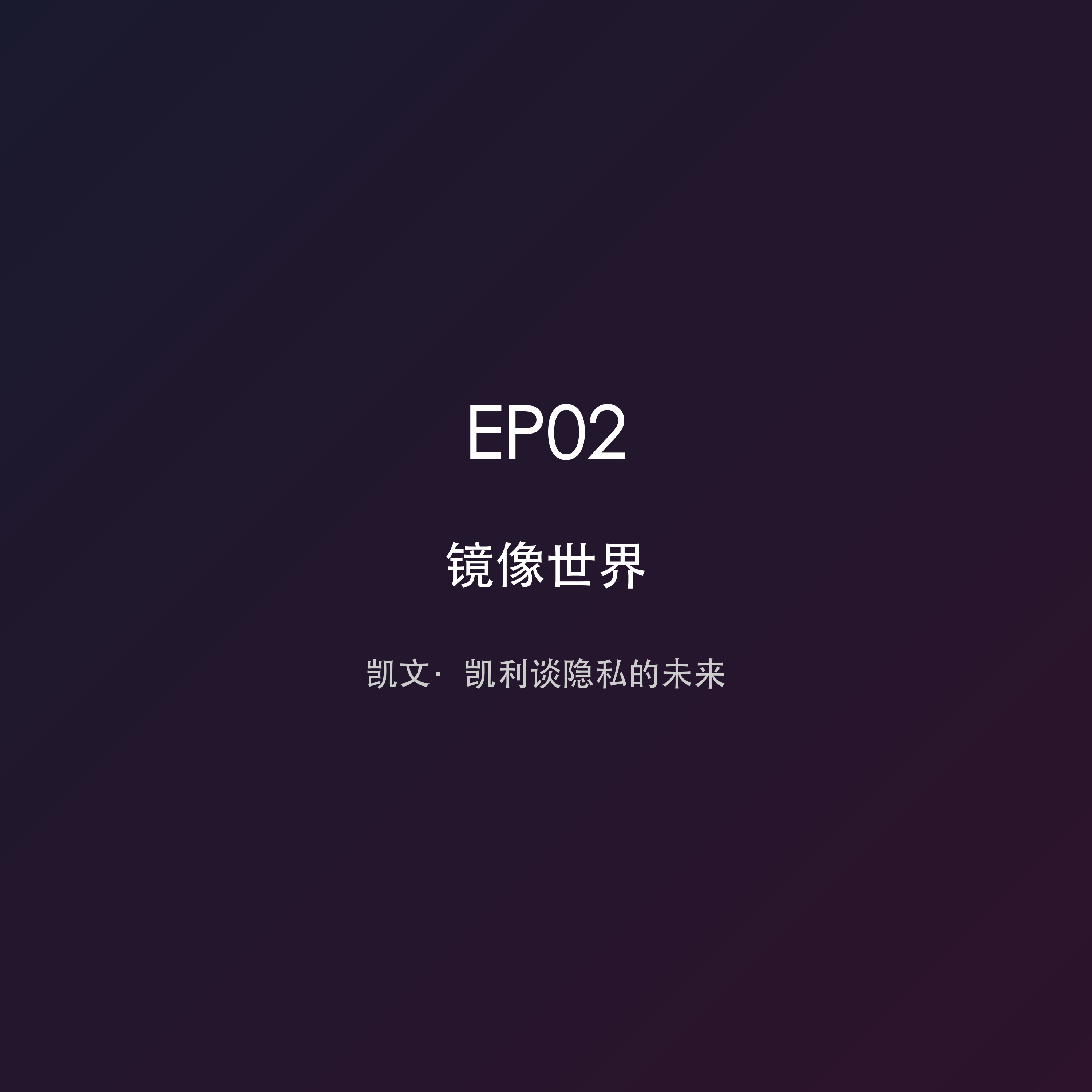 凯文·凯利：为什么我们终将「牺牲隐私」换取镜像世界？ episode artwork